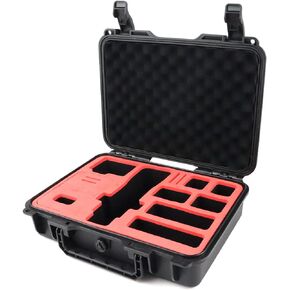 OSMO Pocket 3 Hard Case,Carrying Case for Pocket3,Multifunctional Portable Waterproof Hard Case for DJI Pocket 3 Creator Combo Camera Accessories