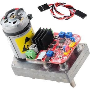 ASME-MRB 380kg.cm Magnetic Encoding Digital Servo 360 Degree High-Torque Alloy Steel Gear Servo Large Robotic Manipulator for RC Car Robot