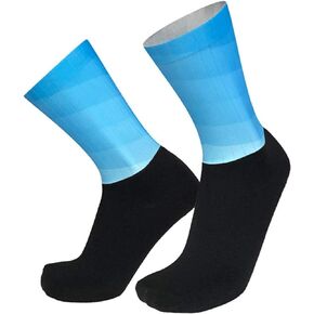 Socks For Men Anti-Slip Silicone Aero White Line Cycling Sports Running Socks