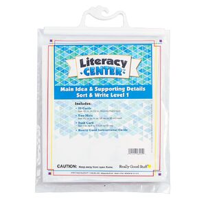 Really Good Stuff Main Idea Markup Level 1 Literacy Center - 1 Literacy Center