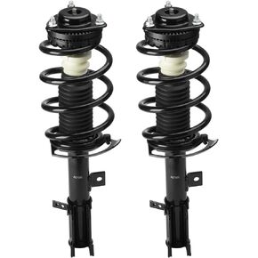 Front Strut Shock Assembly w/Coil Spring for Dodge Journey 2009-2019 V6, Replace 172509 172510, Left & Right, 2PCS