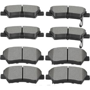 Ceramic Brake Pads Set Compatible with 2011-2016 Hyundai Elantra,2013 Hyundai Elantra Coupe,2013-2017 Hyundai Elantra GT