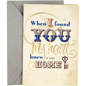 Hallmark Romantic Father's Day Card for Husband (The Life We've Built) (629FFW9525)