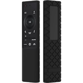 AH81-15047A Remote Cover for Samsung Soundbar AH81-15498A HW-Q60C HW-B650 HW-C450 HW-Q60B, HW-Q990 Silicone Sound Bar Remote Case, Black Sleeve