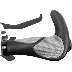One Pairs Bike Handlebars Grips Soft Antislip Bicycle Handlebars Grips OX Horn Handlebar and Wrench