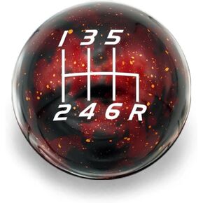 Billetworkz Cosmic Space Shift Knob for Subaru 6 Speed WRX 2015-23 / STI: 2004-21