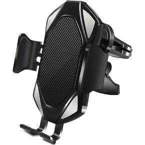 Wireless Car Charger, Qi Auto-Clamping Air Vent Dashboard Car Phone Holder & QC3.0 Car Charger, 15W Charging for iPhone 13/12/11/11 Pro Max，Compatible for Galaxy S10/S10+/S9