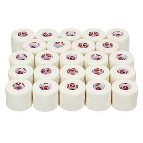 Cramer Eco-Flex Self-Stick Stretch Tape, Cohesive Tape, Flexible Elastic Sports Tape, Athletic Training Supplies, Easy Tear Self-Adherent Bandage Wrap, Bulk Cases, 6 Yard Rolls, Compression Tape