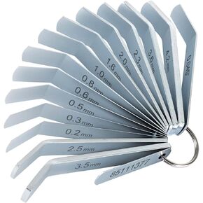Feeler Gauge Jake Brake Tool Set 88880053 88880052 85111377 Suitable for Volve Mack MP7 MP8 MP10 D12 D13 D16 Engines, Intake and Exhaust Valve Adjustment Kit (14 PCs)