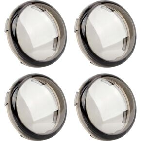 4 قطع غطاء عدسة إشارة الانعطاف الدخاني، متوافق مع Harley-Davidson Sportster Street Glide Road King Softail، Electra Glide in Kuwait