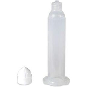 EFD Nordson Optimum Fluid Dispensing System Nordson 7366056 55cc Syringe Barrel with Pistons, Clear - Bulk Pack 50