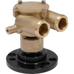Crankshaft Mounted Impeller Raw Water Pump Engine Cooling Pump | Replacement for OMC V8 Engines, Johnson, Volvo Penta, Sherwood, Jabsco, Indmar | Replaces# 856513 3860703 10-24232-1 F6B-9