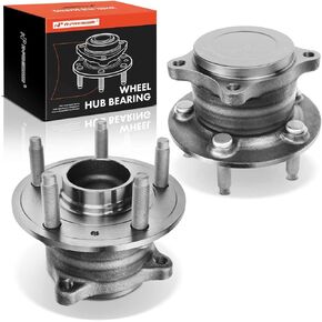 A-Premium 2 x Rear Wheel Bearing and Hub Assembly with 5-Lug Compatible with Chevrolet Cruze 2016 2017 2018 2019