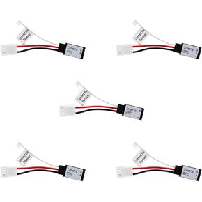 RampCrab Wires for Connecting The servo to The Battery, fit for FCX24 Stock Battery, 5pcs