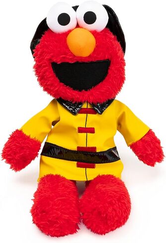 GUND Sesame Street Official Construction Worker Cookie Monster Muppet Plush, Premium Plush Toy for Ages 1 & Up, Blue/Orange, 13" in Saudi Arabia
