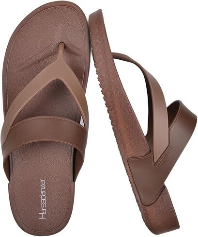 Harssidanzar Womens Flip Flops, Sandals for Women, Outdoor Soft Sandals for Summer Beach, HL203US in Saudi Arabia