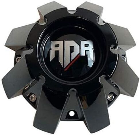 Glossy Black RDR Wheels Flat Custom Wheel Center Cap Hub Cap # CBRD1-1P C739-B in Saudi Arabia