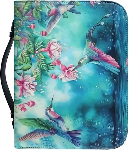 Bible Cover Case PU Leather Book Cover for Women Girls, Large Capacity Scripture Bag Bible Cover Bags in Saudi Arabia