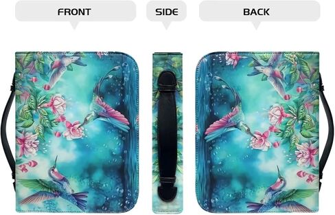 Bible Cover Case PU Leather Book Cover for Women Girls, Large Capacity Scripture Bag Bible Cover Bags in Saudi Arabia