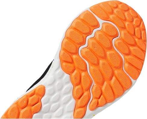 حذاء جري New Balance Fresh Foam Arishi V4 بنجي مع حزام علوي، أسود/أزرق عقيقي/برتقالي حارق، مقاس 2.5 × عرض أمريكي للجنسين للأطفال الصغار in Saudi Arabia