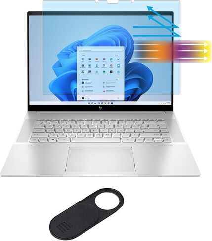 Screen Protector for HP Envy 16-inch Touch-Screen Laptop Computer HP Envy 16 h1023dx/h1055cl/h1000la/h1xxx/dh1020/dh1020/h1047nr Shield-Full Screen Coverage Anti Blue Light Glare and Anti Fingerprint in Saudi Arabia