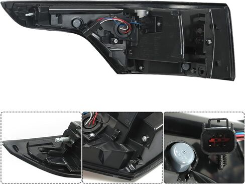 GXYWADY Right Passenger Side Tail Light Replacement for 2014 2015 2016 2017 Range Rover Sport Rear Brake Lamp LR061588 in Saudi Arabia
