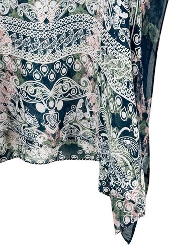 Moss Rose Women's Beach Kaftan Dresses Kimono Swimsuit Cover up for Bathing Suit with Floral Pattern in Saudi Arabia
