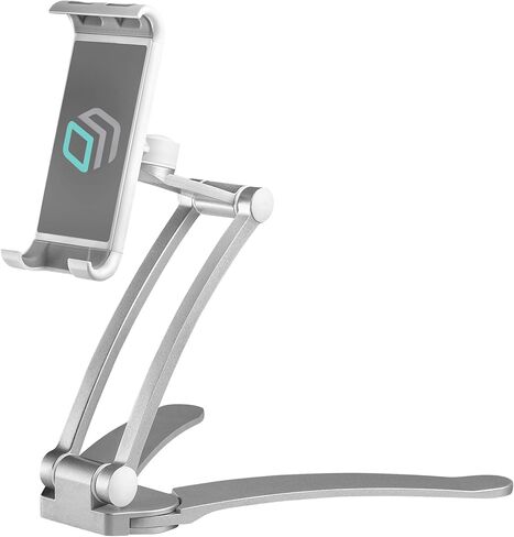 ONKRON حامل الهاتف الخليوي حامل الكمبيوتر اللوحي العالمي لشاشات 4.7 بوصة إلى 11 بوصة قابل للتعديل سطح المكتب مهد DS-01 in Kuwait