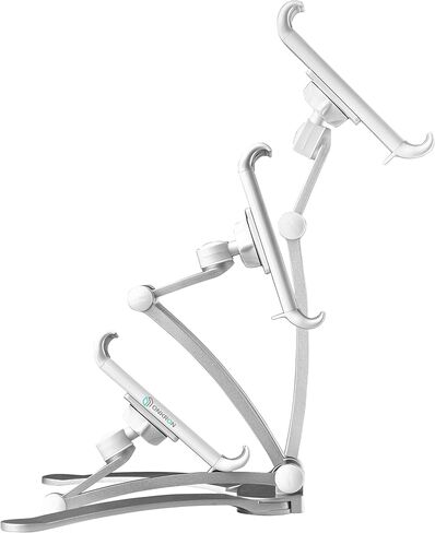 ONKRON حامل الهاتف الخليوي حامل الكمبيوتر اللوحي العالمي لشاشات 4.7 بوصة إلى 11 بوصة قابل للتعديل سطح المكتب مهد DS-01 in Kuwait