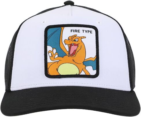 قبعة سائق الشاحنة البيضاء من Bioworld Pokemon Charizard in Saudi Arabia