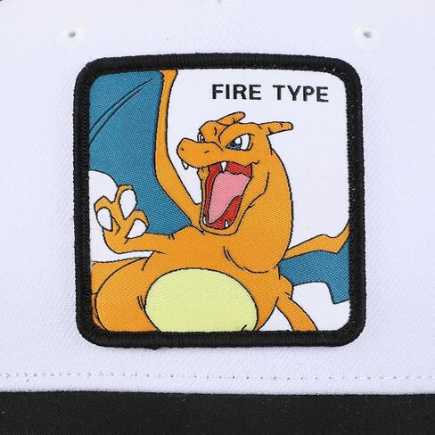 قبعة سائق الشاحنة البيضاء من Bioworld Pokemon Charizard in Saudi Arabia