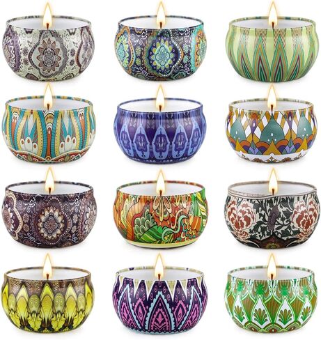 3 Pack Candles for Home Scented, Lavender Aromatherapy Jar Candles, 30 oz 210H Long Lasting Candles, Scented Candles Gift Set for Women, Lover, Friends, Perfect for Birthday Gifts in Saudi Arabia