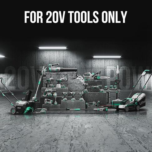 حزمة بطارية ليثيوم أيون LiTHELi 20V 2.0AH، تناسب فقط الأدوات الكهربائية 20V in Saudi Arabia
