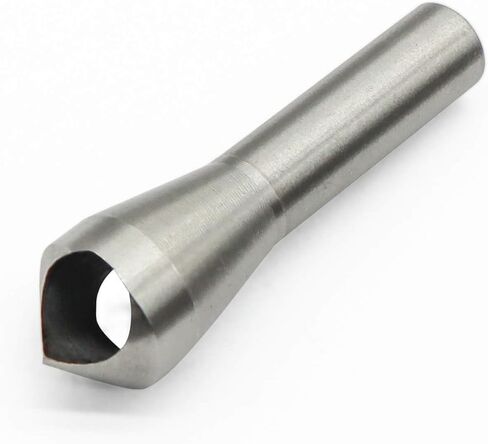 حوض غاطس من الفولاذ الكوبالت من Wulankd، لقمة غاطسة ذات طرف واحد، لمسة نهائية غير مطلية (لامعة)، زاوية نقطة 82 درجة، ساق دائرية 5/16 بوصة، قطر الجسم 1/2 بوصة in Kuwait