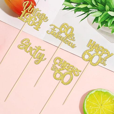 15 PCS 100th Birthday Centerpiece Sticks One Hundred Happy 100th Vintage 1925 Table Flower Centerpieces Sticks Cheers to 100 Fabulous Floral Decorations for 100th Birthday Party Supplies Gold in Saudi Arabia