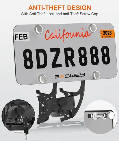 Front License Plate Holder for Tesla Model Y 2021 to 2024 in Saudi Arabia