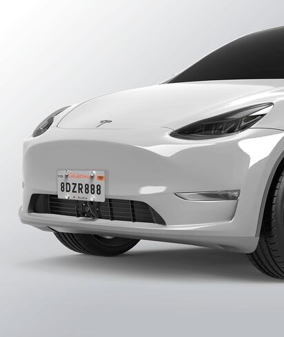 Front License Plate Holder for Tesla Model Y 2021 to 2024 in Saudi Arabia