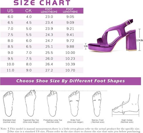 CAMSSOO Women's Crisscross Strappy Heels Open Square Toe 3.74 IN Chunky Heel Ankle Strap Platform Sandals Shoes in Saudi Arabia