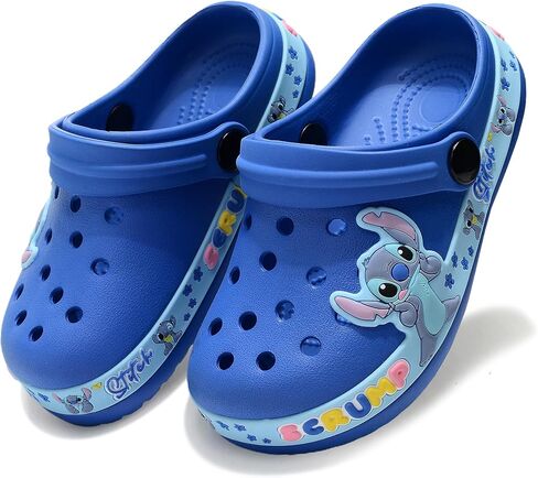 Children's Clogs Boys Girls Garden Clogs Cute Slippers Lightweight Slip-on Sandals Slides Beach Pool Shower Shoes in Saudi Arabia