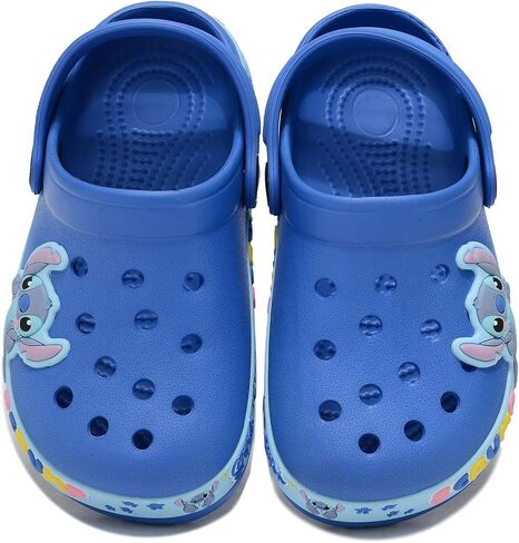 Children's Clogs Boys Girls Garden Clogs Cute Slippers Lightweight Slip-on Sandals Slides Beach Pool Shower Shoes in Saudi Arabia