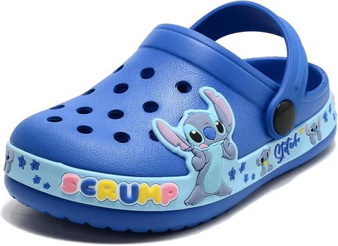 Children's Clogs Boys Girls Garden Clogs Cute Slippers Lightweight Slip-on Sandals Slides Beach Pool Shower Shoes in Saudi Arabia