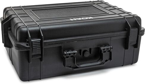 حافظة Koah صلبة مقاومة للعوامل الجوية مع رغوة قابلة للتخصيص (22.4 × 16.7 × 8.5 بوصة خارجية، 19.9 × 13.9 × 7.6 بوصة داخلية) in Kuwait