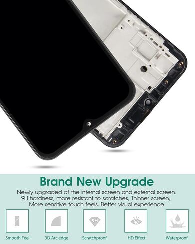 لشاشة Samsung Galaxy M23 البديلة لشاشة Samsung M23 LCD لشاشة SM-M236B SM-M236B/DS محول رقمي لشاشة اللمس استبدال أجزاء إصلاح مع إطار in Saudi Arabia