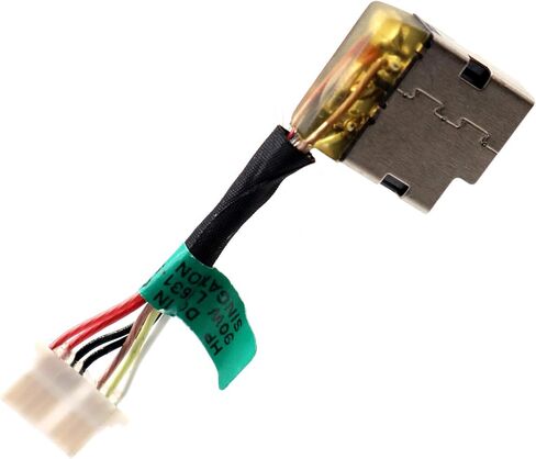 DC Power Input Jack Cable Charging Port for HP Pavilion x360 14-CD 14M-CD 14M-CD0001DX 14M-CD0003DX 14-DH 14M-DH 14M-DH0003DX L51098-001 L11631-S25 in Saudi Arabia