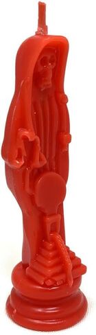 Santa Muerte Figure Candle (Red) in Saudi Arabia
