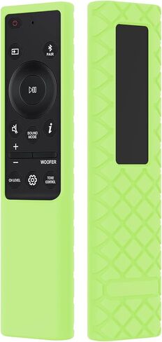 AH81-15047A Remote Cover for Samsung Soundbar AH81-15498A HW-Q60C HW-B650 HW-C450 HW-Q60B, HW-Q990 Silicone Sound Bar Remote Case, Black Sleeve in Saudi Arabia