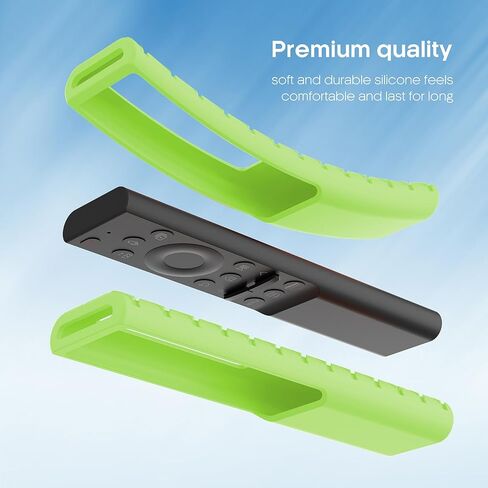 AH81-15047A Remote Cover for Samsung Soundbar AH81-15498A HW-Q60C HW-B650 HW-C450 HW-Q60B, HW-Q990 Silicone Sound Bar Remote Case, Black Sleeve in Saudi Arabia