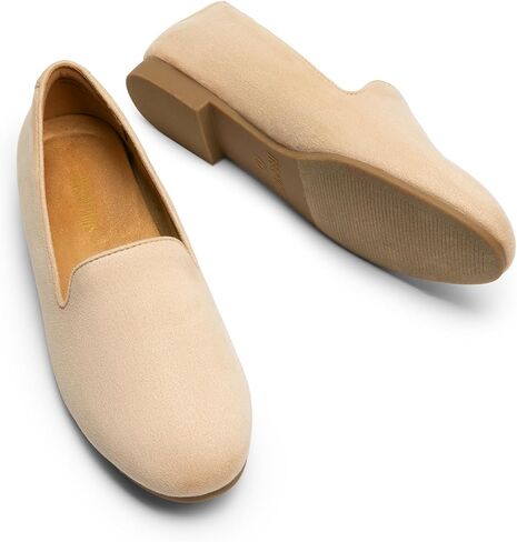 DREAM PAIRS Round Toe Flats for Women Dressy Comfortable, Slip-On Dress Business Casual Office Shoes for Women in Saudi Arabia