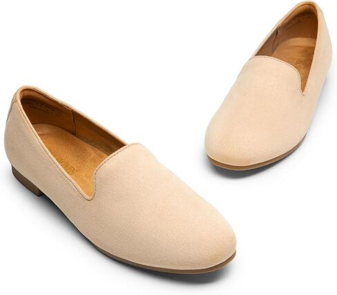 DREAM PAIRS Round Toe Flats for Women Dressy Comfortable, Slip-On Dress Business Casual Office Shoes for Women in Saudi Arabia