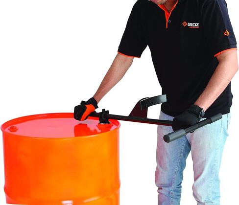 Groz 44431 Material Handling Trolley Suitable for 180 kg Drum in Saudi Arabia